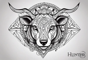 hunter tattoo idea