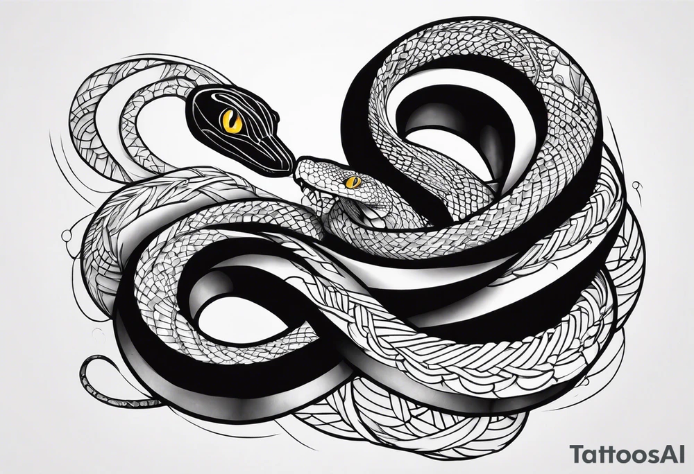 snake wrapping around entire arm starting at the shoulder tattoo idea