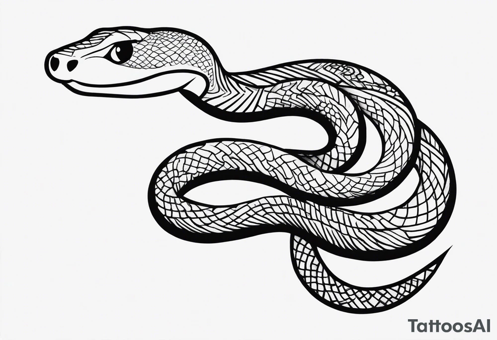 Snake tattoo idea