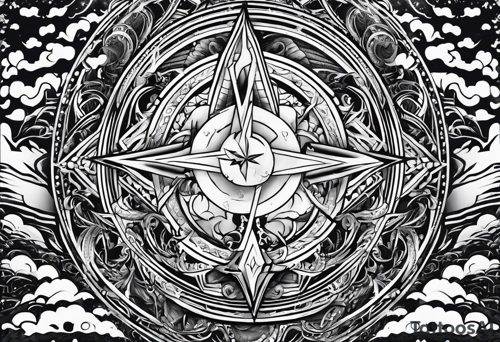 (flash of) lightning tattoo idea