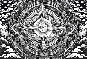 (flash of) lightning tattoo idea
