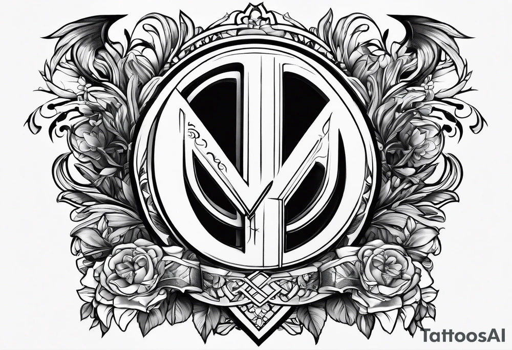 Sons initials PJ born August 29, 2020 tattoo idea