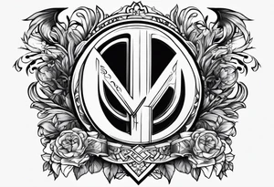 Sons initials PJ born August 29, 2020 tattoo idea