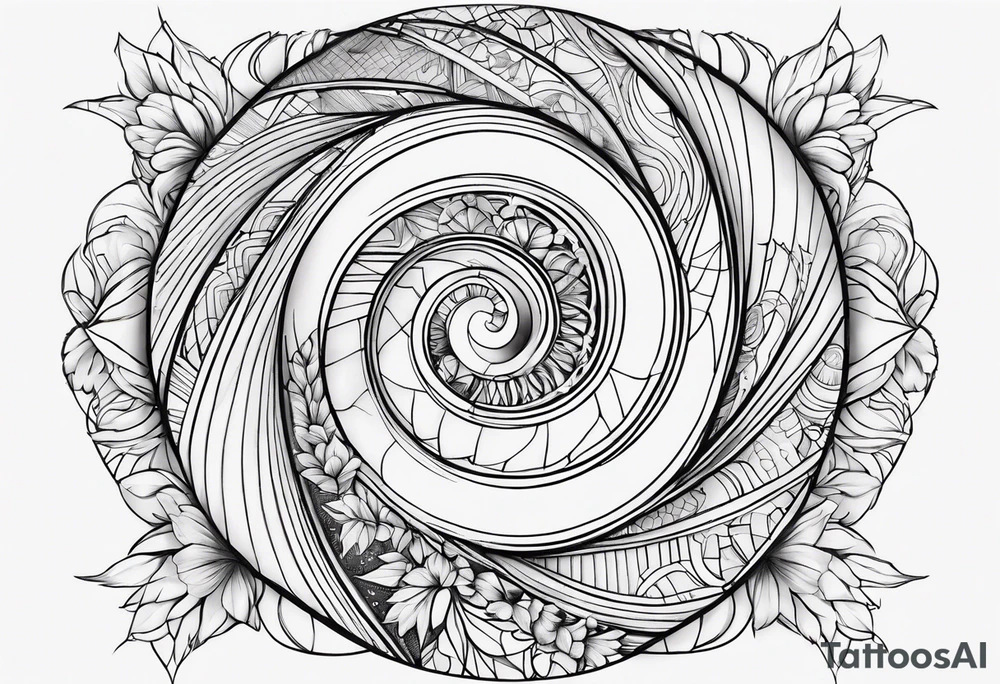 Fibonacci tattoo idea
