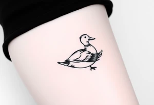 Duck tattoo idea