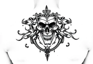 new orleans baron samedi themed tattoo tattoo idea