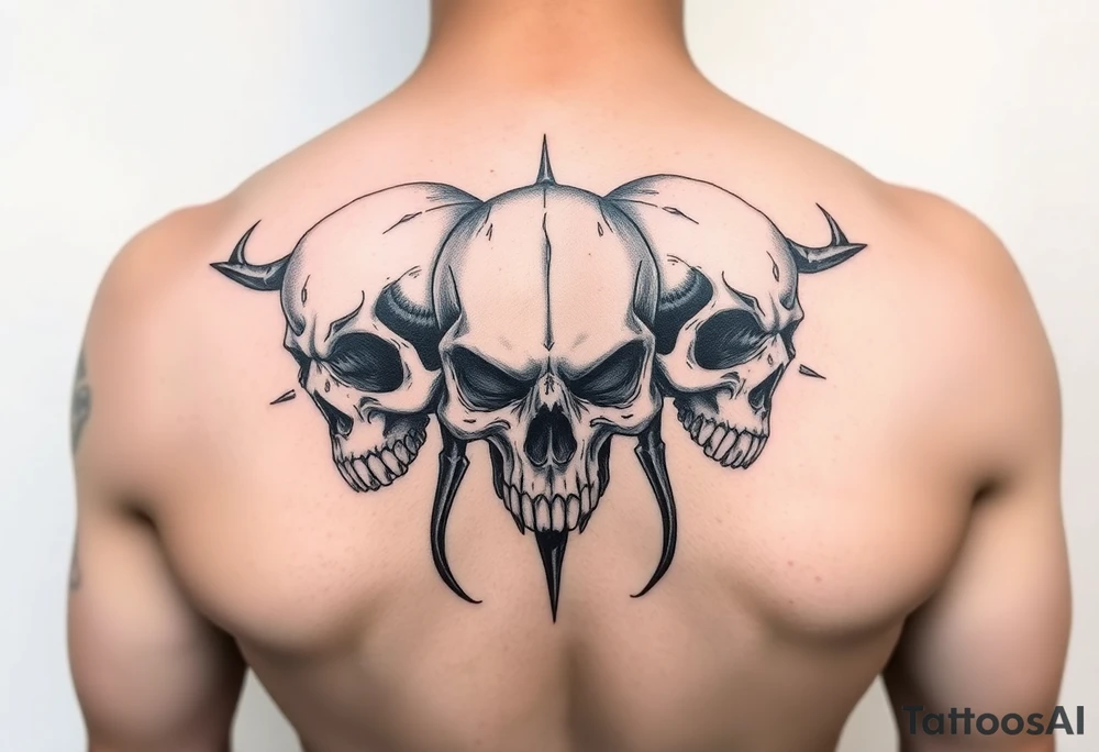 Turbin skulls tattoo idea
