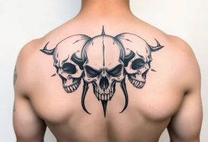 Turbin skulls tattoo idea