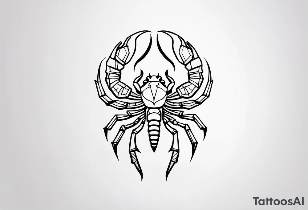 Scorpio tattoo idea