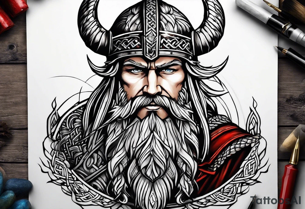 Norse Vikings tattoo idea