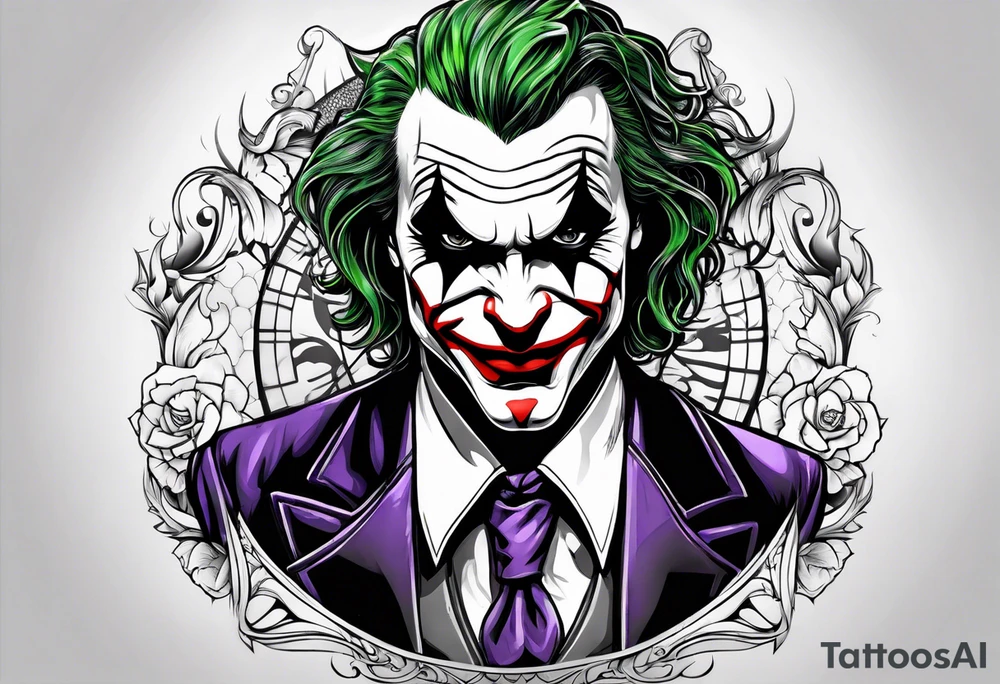 joker tattoo idea