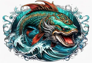 leviathan tattoo idea