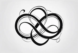 Even If and infinity symbol tattoo idea