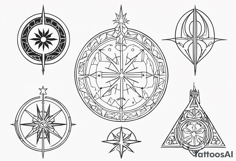 Gondor and star wars tattoo idea