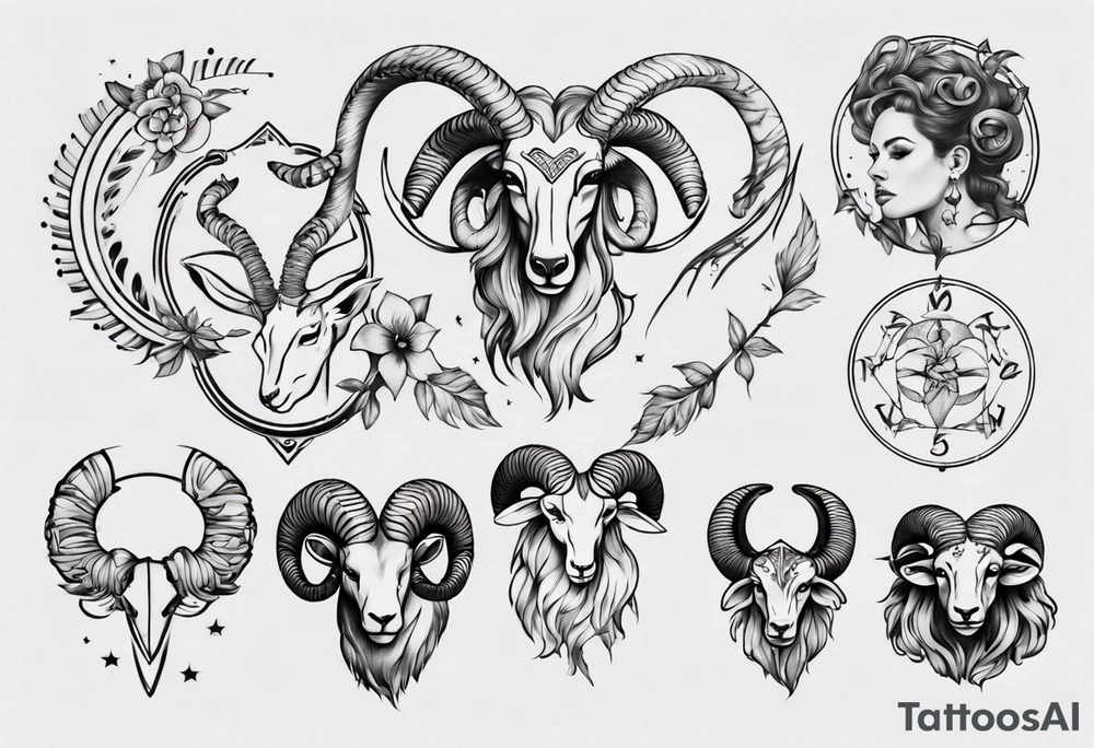 aries tattoo idea