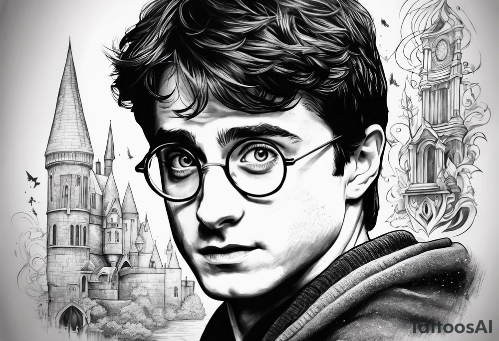 HARRY POTTER tattoo idea