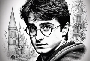 HARRY POTTER tattoo idea