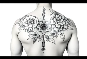 Full sleeve Japanese and Polynesian tattoo idea