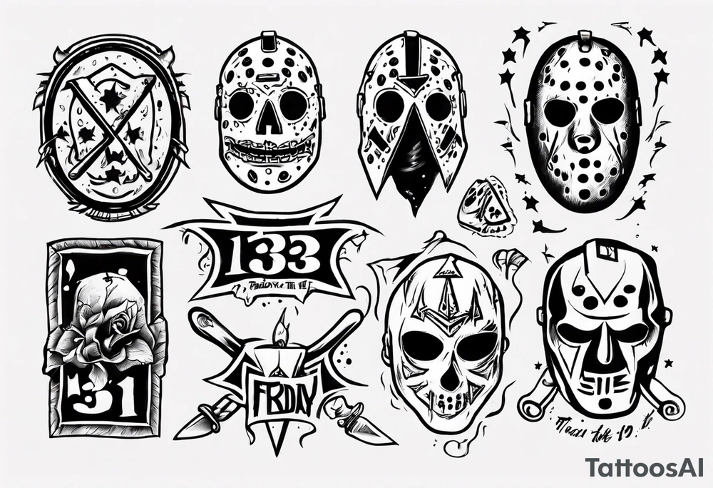 Friday the 13th tattoo idea