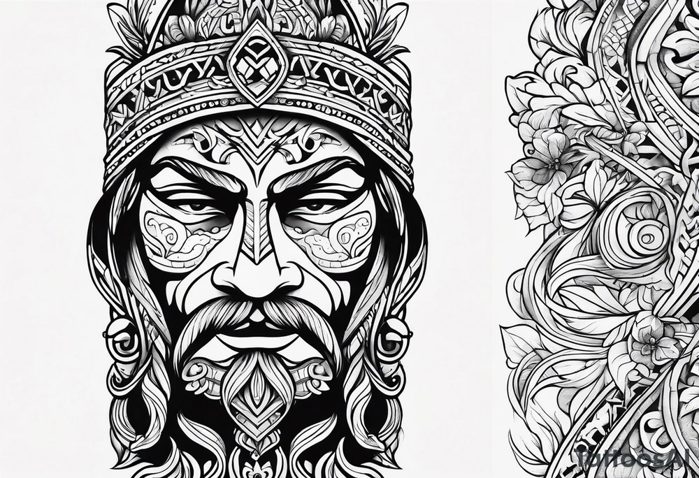 Slavic folktale tattoo idea