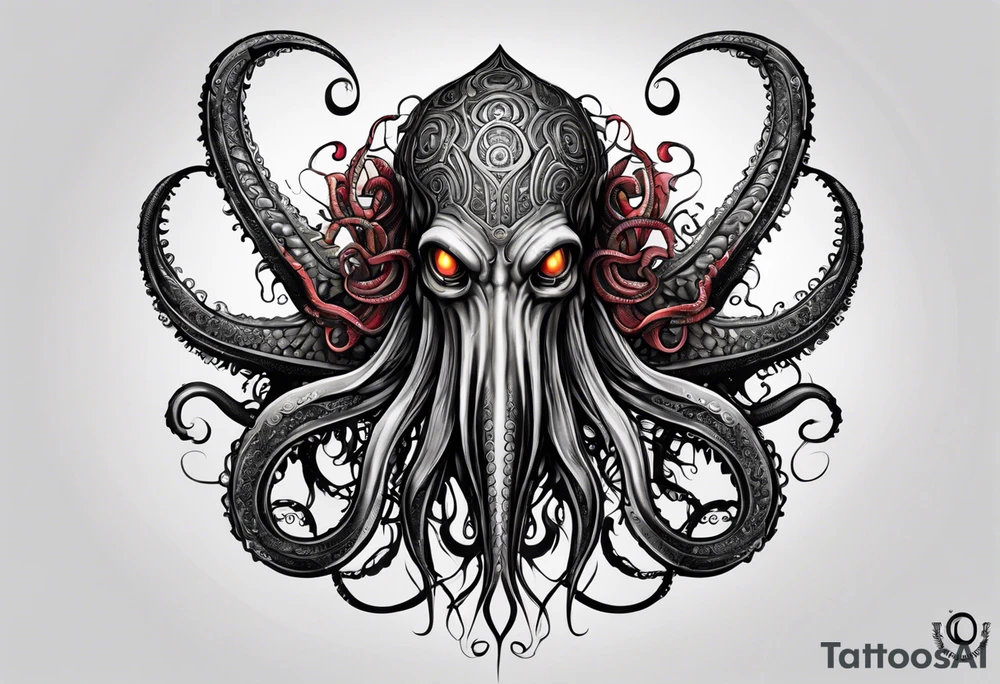 cthulu tattoo idea