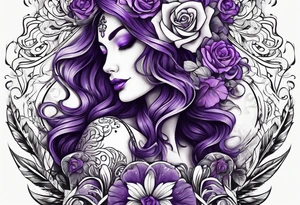 The words- I purple you tattoo idea