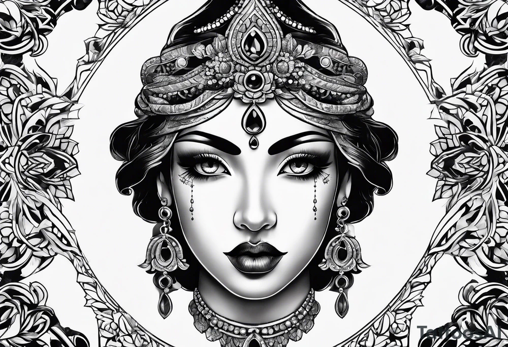 Onyx stone tattoo tattoo idea