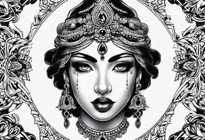 Onyx stone tattoo tattoo idea