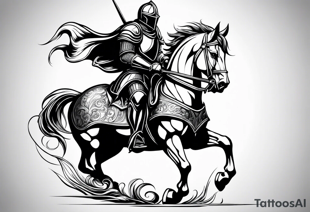 Knight tattoo idea