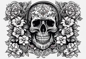 dead inside happy on the outside tattoo idea