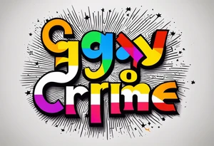 Be Gay Do Crime tattoo idea