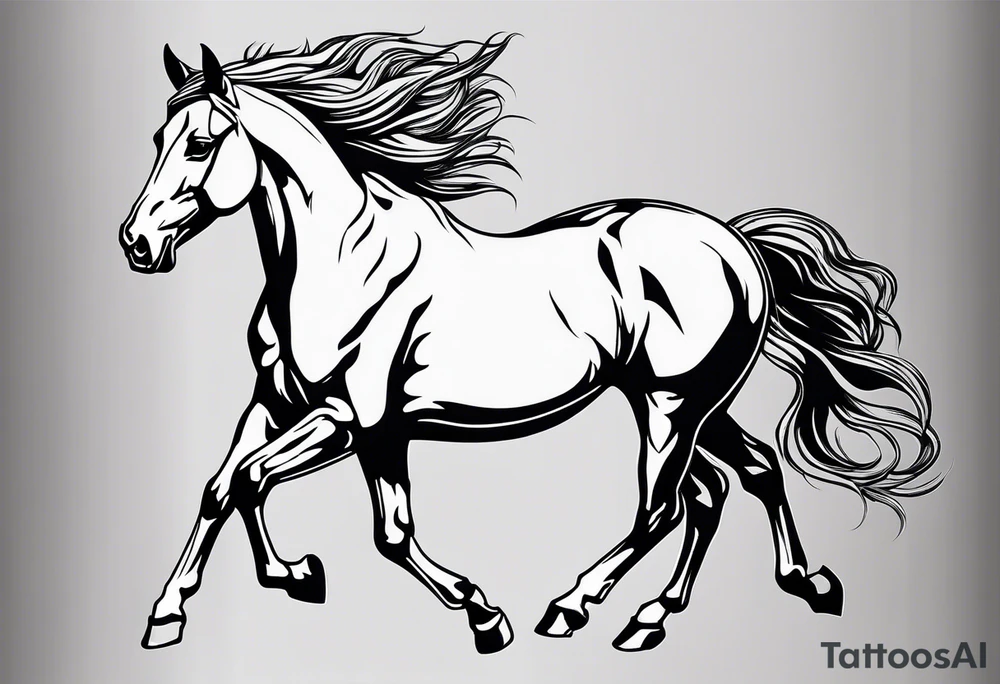 Mustang tattoo idea