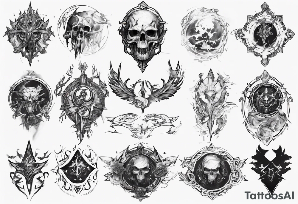 path of exile tattoo idea