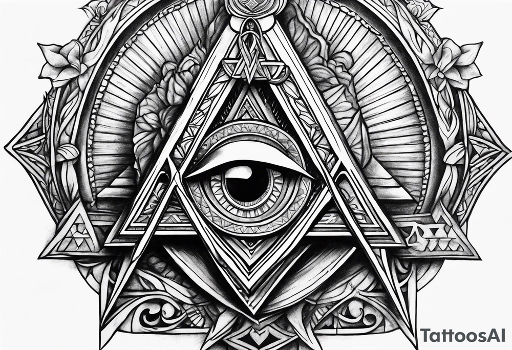 Masonic tattoo idea