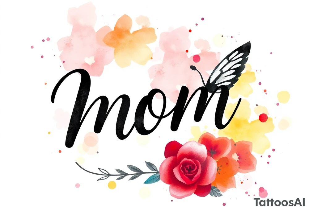your mom tattoo idea