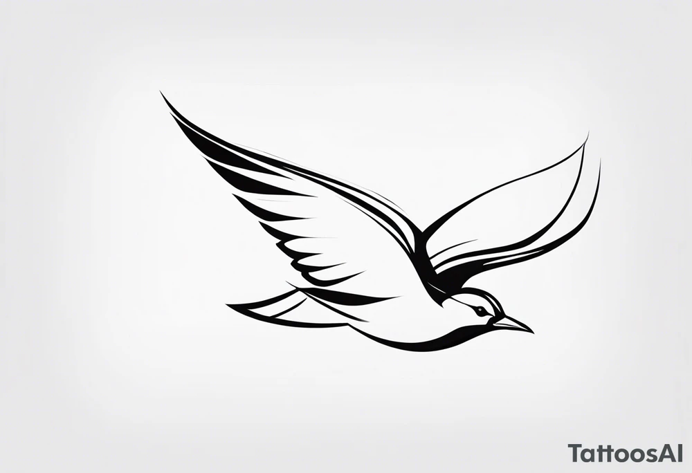Flying Birds tattoo idea