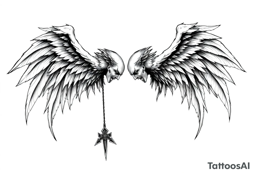 Fallen angels tattoo idea