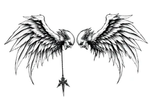 Fallen angels tattoo idea