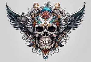 middle finger fuck you tattoo idea