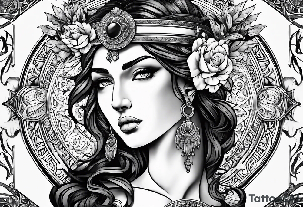 greek mythology tattoo idea