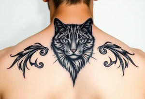 Black Cat tattoo idea