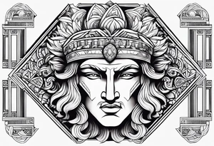 Greek gods tattoo idea