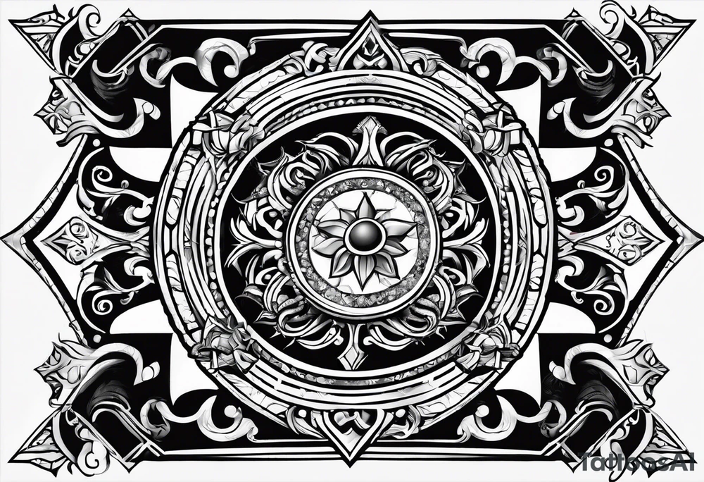 ESCUDO DE ROBLE tattoo idea