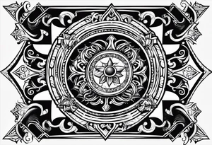 ESCUDO DE ROBLE tattoo idea