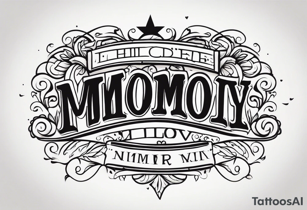 in loving memory tattoo idea