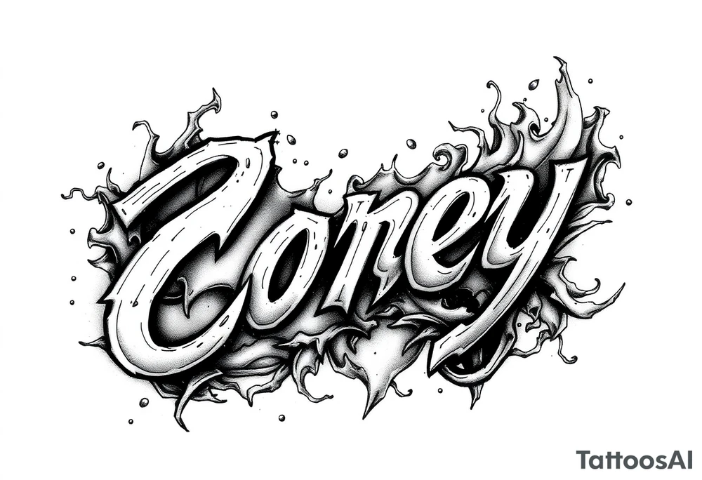 The name Corey tattoo idea