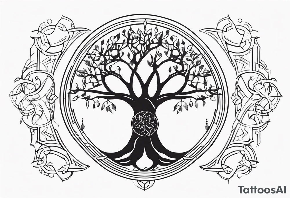 Yggdrasil tattoo idea