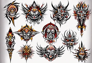Sexy tatoo menage FMF tattoo idea