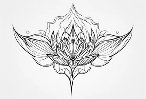 Upside down tattoo idea