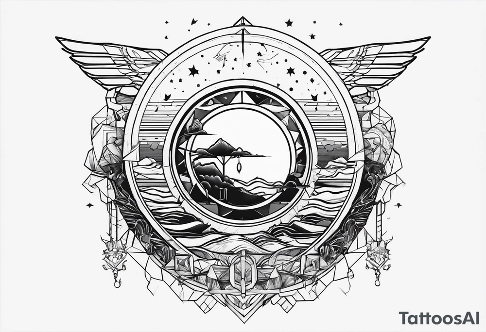 Lorn music artist, sega sunset title tattoo idea